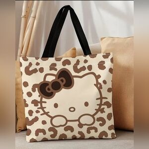 Hello Kitty Brown and Cream Tote Bag